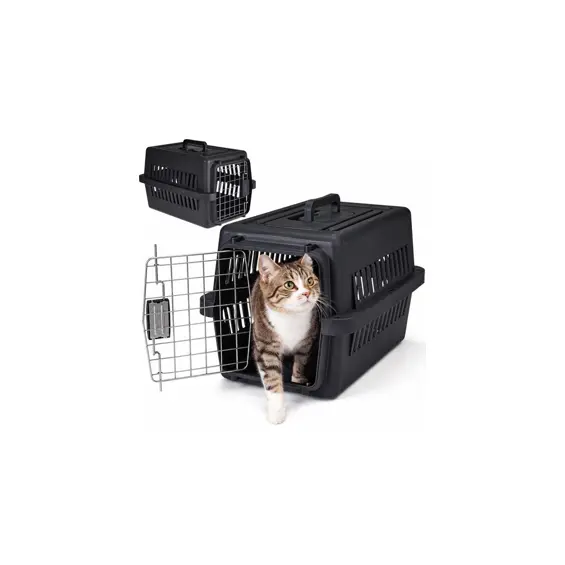 Pets Collection transporter za pse i mačke 48 × 32 × 29,5 cm – crni