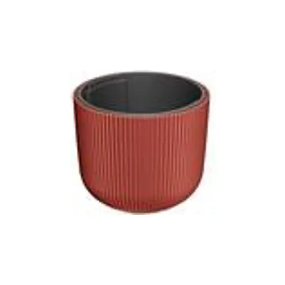 Prosperplast Milly DBML240 ukrasna tegla za cvijeće s umetkom 24 cm – bakrena