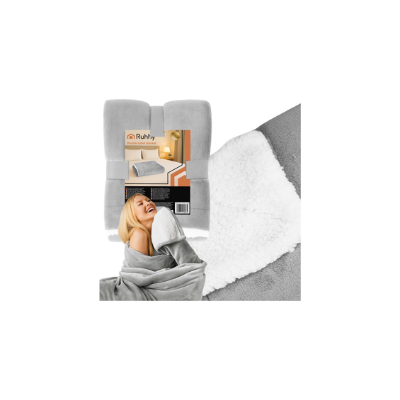 ruhhy-26293-dvostrana-topla-deka-150-x-200-cm-svijetlosiva-s-5773-00026293.webp
