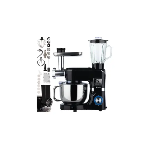 Ruhhy planetarni kuhinjski robot s blenderom i grijanom posudom – 2000W, 6.2L, multifunkcionalni 10u1