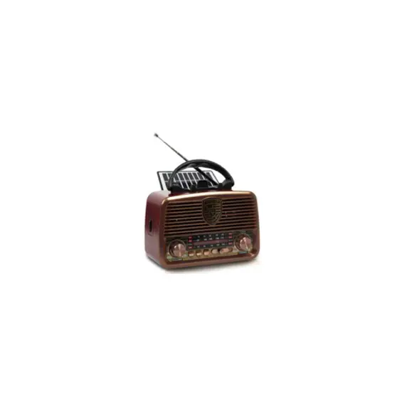 RX-BT11110S prijenosni retro radio s Bluetoothom, solarnim panelom i powerbankom