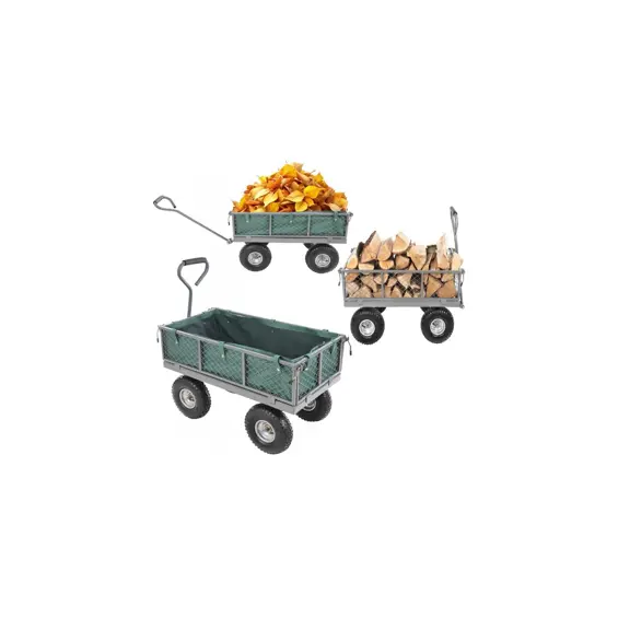 Saska Garden 1060743 vrtna transportna kolica 85 L, nosivost 270 kg