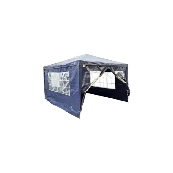 Saska Garden 1067834 vrtni paviljon 3 × 4 m s 4 stranice- tamnoplavi