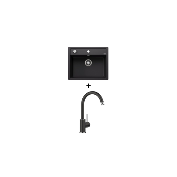 Set Blanco Dalago 6 crni 525873 + Mida VT crna 526145