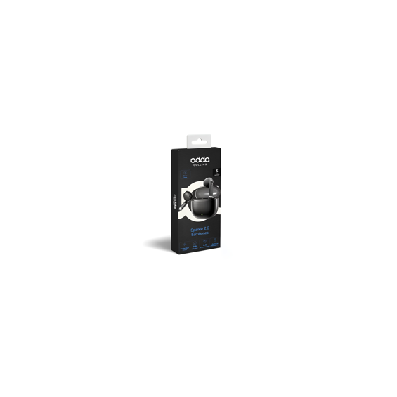 Slušalice Adda Collins TWS-011-GM, Sparkle 2.0 TWS, bluetooth 6.0, gun metal