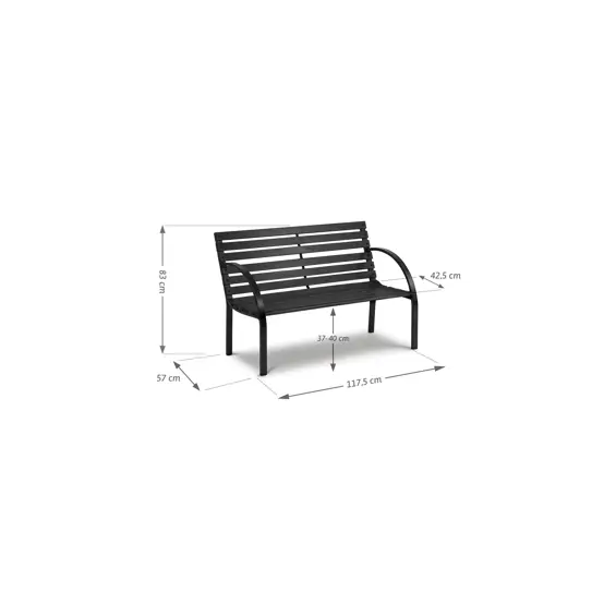 sofotel-luca-vrtna-klupa-s-naslonom-1175-cm-crna-80821-4207.webp