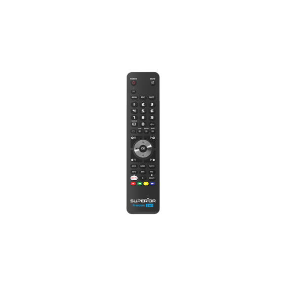 Superior Daljinski upravljač, za 2 uređaja, PC programiranje - SUPERIOR 2:1 FREEDOM - black