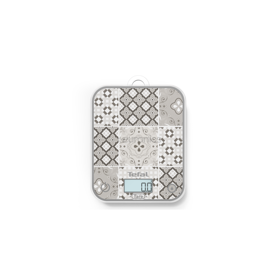 Tefal Optiss BC50D6V0 Digitalna Kuhinjska Vaga, Mozaic – 5 kg, Funkcija Tare