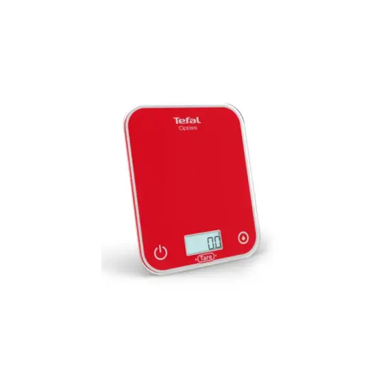 Tefal Optiss BC50U3V0 Digitalna Kuhinjska Vaga, Boja Maline – 5 kg, Funkcija Tare