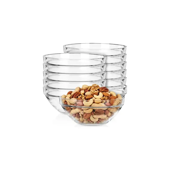 Vilde set staklenih zdjela 830 ml, Ø 17 cm – 12 komada
