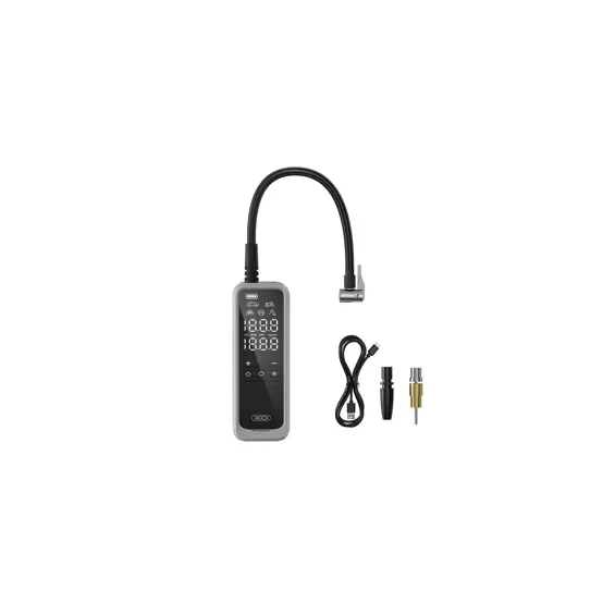 XO CZ018 bežični kompresor za gume 85 W, 5000 mAh, crni