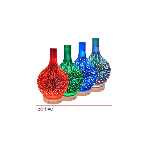 ZORTIVA ultrazvučni ovlaživač zraka i aroma difuzor 200 ml, RGB LED