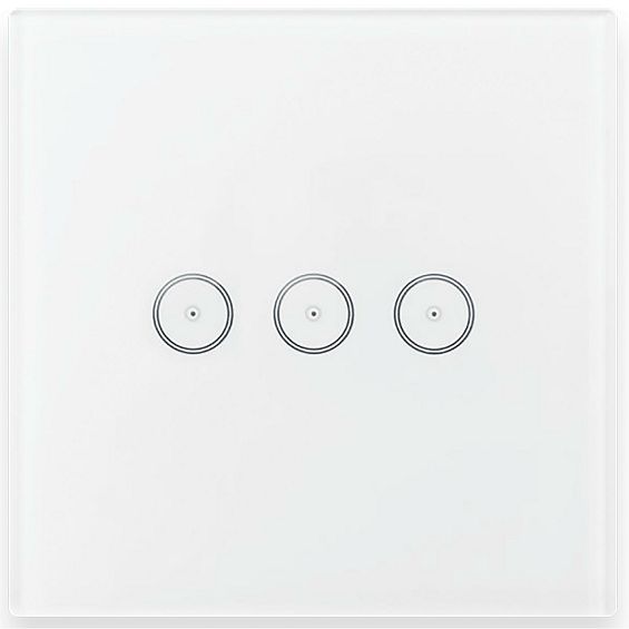 Amiko Home Prekidač, zidni, za tri uređaja - SMART SWITCH 3 CH