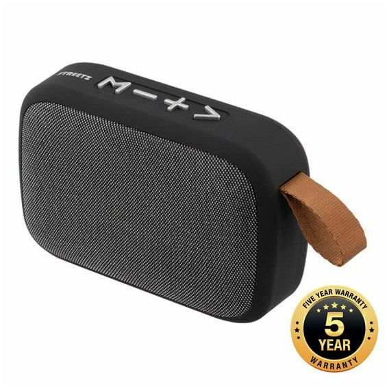 Bluetooth zvučnik, STREETZ CM770, USB, Micro SD, AUX, FM, Handsfree, TWS, crni