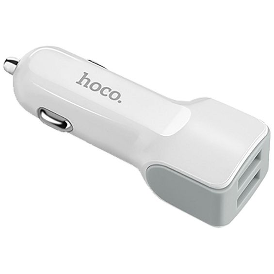 hoco. Auto punjač sa Lightning kabelom, 2 x USB, 5 V/2.4 A - Z23 Grand Style set, Lightning