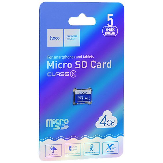 hoco. Micro SD kartica, 4GB, class 6 - MicroSD 4GB Class6 (90359)