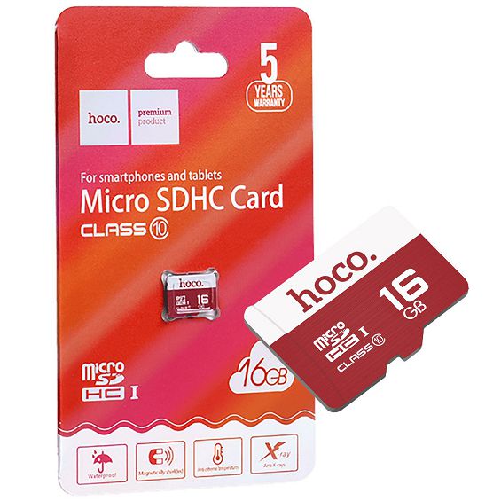 hoco. Micro SD kartica, 16GB, class 10 - MicroSD 16GB Class10 (85805)