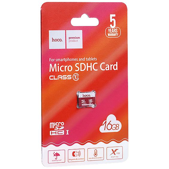 hoco. Micro SD kartica, 16GB, class 10 - MicroSD 16GB Class10 (85805)