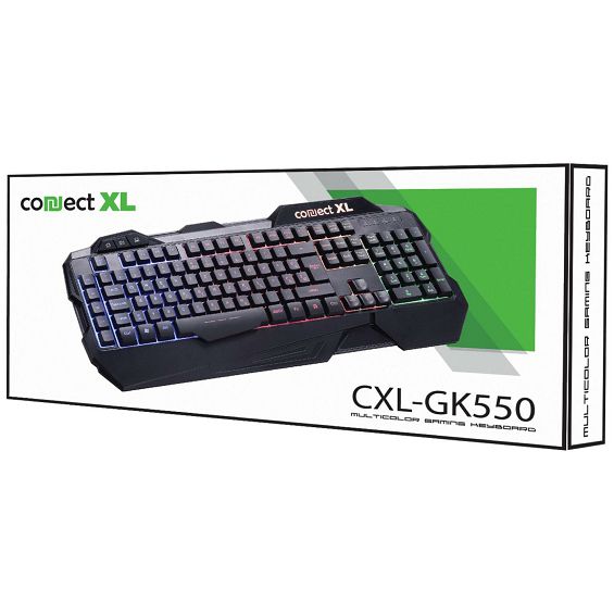 Connect XL Tipkovnica, multimedijalna sa pozadinskim osvjetljenjem - CXL-GK550