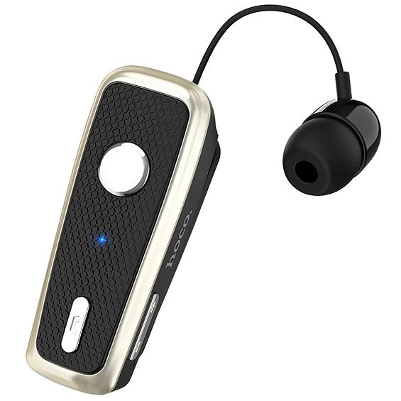 hoco. Slušalica bežična sa mikrofonom, Bluetooth, 90 mAh, 5 h - E38 Business Black