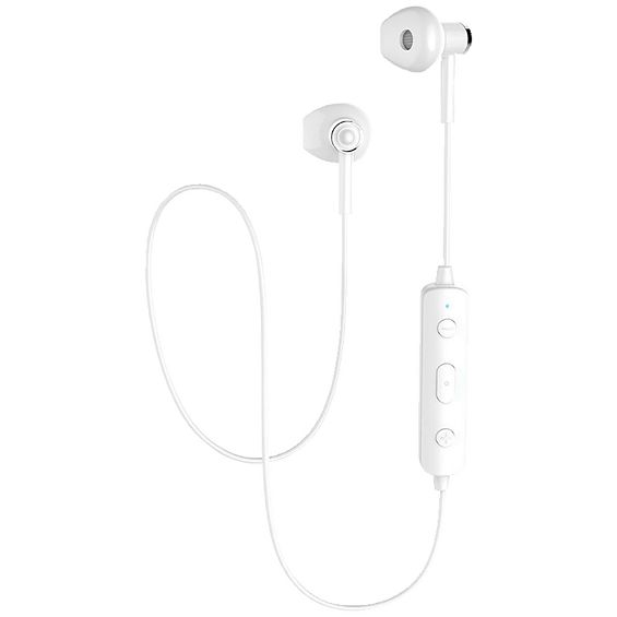 hoco. Slušalice bežična, sport, Bluetooth, 80 mAh, 3.5 h, bijela - ES21 Wonderful sports White