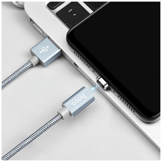 hoco. USB kabel za iPhone, metal magnetic, Lightning, 2.0 A - U40A Magnetic Lightning