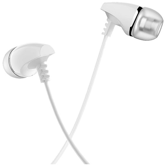 Borofone Slušalice sa mikrofonom, 3.5 mm,dužina kabela 1.2 met,bijela - BM25 Sound edge