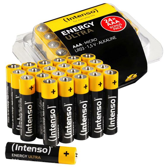 (Intenso) Baterija alkalna, AAA LR03/24, 1,5 V, blister  24 kom - AAA LR03/24