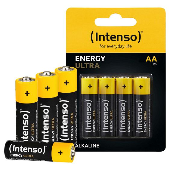 (Intenso) Baterija alkalna, AA LR6/4, 1,5 V, blister 4 kom - AA LR6/4