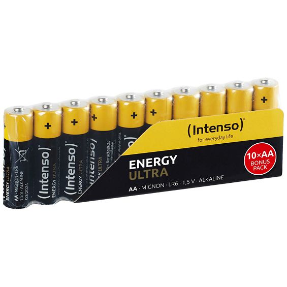 (Intenso) Baterija alkalna, AA LR6/10, 1,5 V, blister 10 kom - AA LR6/10