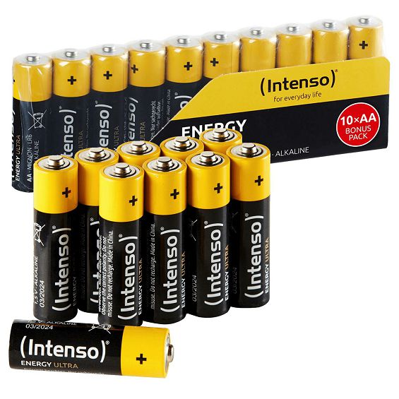 (Intenso) Baterija alkalna, AA LR6/10, 1,5 V, blister 10 kom - AA LR6/10