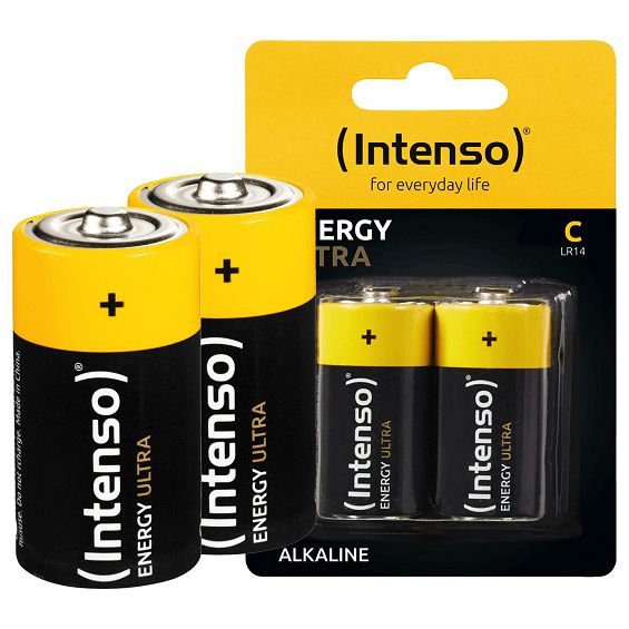 (Intenso) Baterija alkalna, LR14 / C, 1,5 V, blister 2 kom - LR14 / C