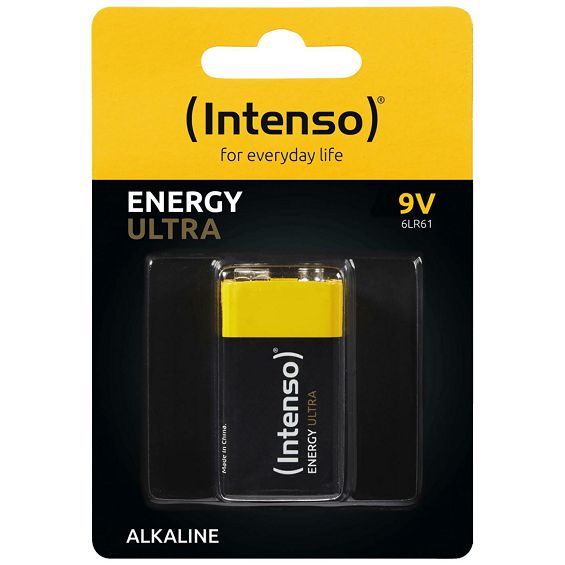 (Intenso) Baterija alkalna, 6LR61, 9 V, blister 1 komad - 6LR61 / 9V