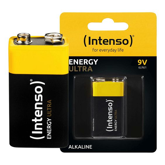 (Intenso) Baterija alkalna, 6LR61, 9 V, blister 1 komad - 6LR61 / 9V