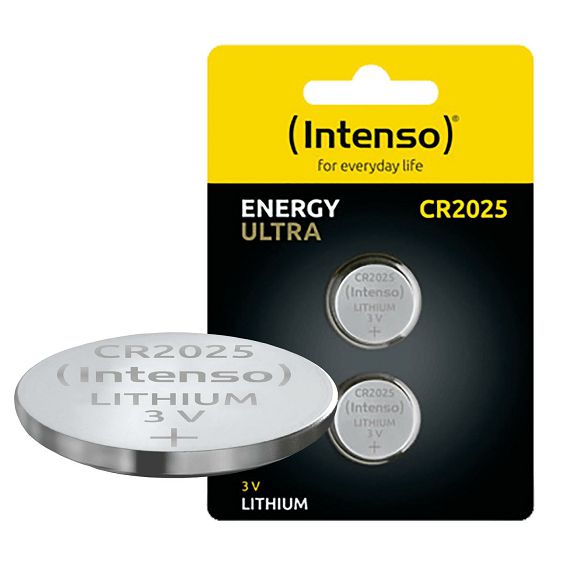 (Intenso) Baterija litijska, CR2025/2, 3 V, dugmasta,  blister  2 kom - CR2025/2