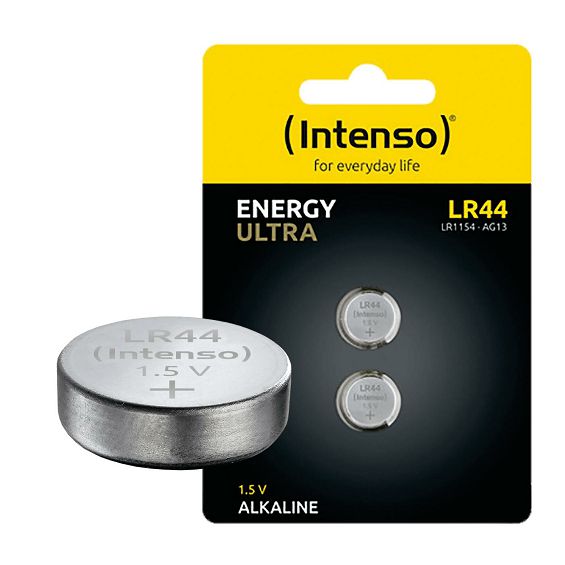 (Intenso) Baterija alkalna LR44/2, 1,5 V dugmasta, blister 2 kom - LR44/2
