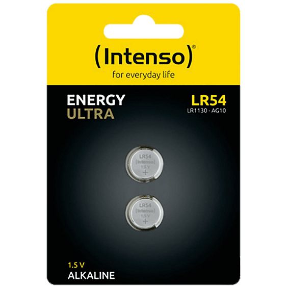 (Intenso) Baterija alkalna LR54/2, 1,5V dugmasta, blister 2 kom - LR54/2