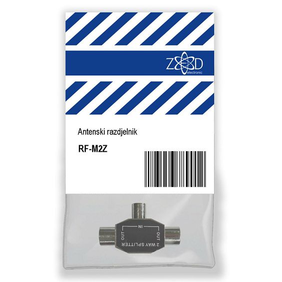 ZED electronic Antenski razdjelnik 1 muški na 2 ženski - RF-M2Z