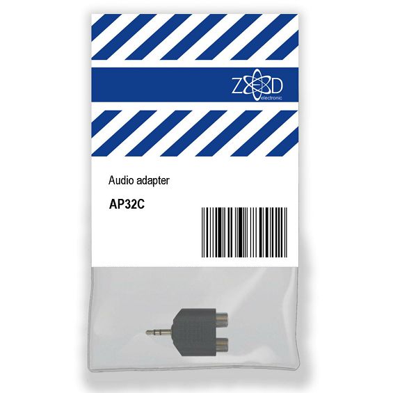 ZED electronic Jack 3.5mm muški na RCA činč ženski x 2 - AP32C