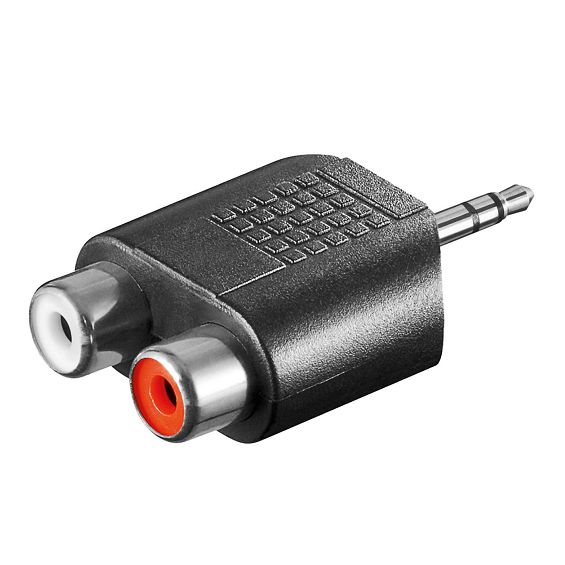 ZED electronic Jack 3.5mm muški na RCA činč ženski x 2 - AP32C