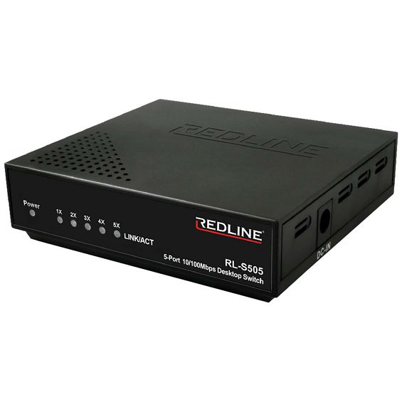 REDLINE 5-portni mrežni switch, 10/100Mbps - RL-S505
