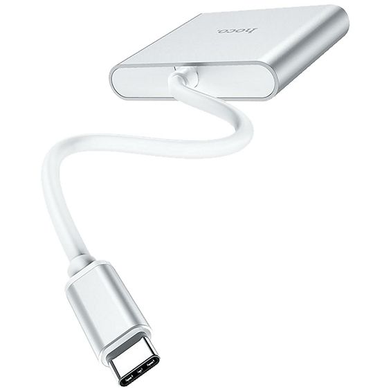 hoco. Konverter USB type C to USB3.0/HDMI/PD - HB14 Easy use