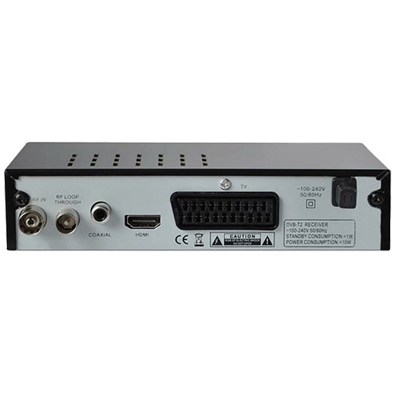 GoSAT Prijemnik zemaljski, DVB-T2, FullHD, H.265/HEVC, HDMI, Scart - GS 220T2