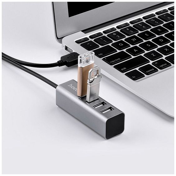 hoco. Konverter HUB USB2. to 4 x USB2.0 - HB1