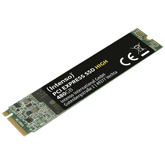 (Intenso) SSD M.2 2280, PCIe, kapacitet 480 GB - SSD M.2 PCIe 480GB/High