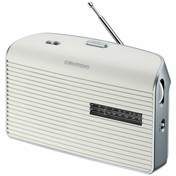 Grundig Radio prijemnik, AM - FM - Music 60 White/Silver