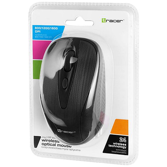 Tracer Miš bežični, 1600 dpi, 2.4 GHz, USB nano, Plug&Play - MAUSE JOY II RF NANO USB