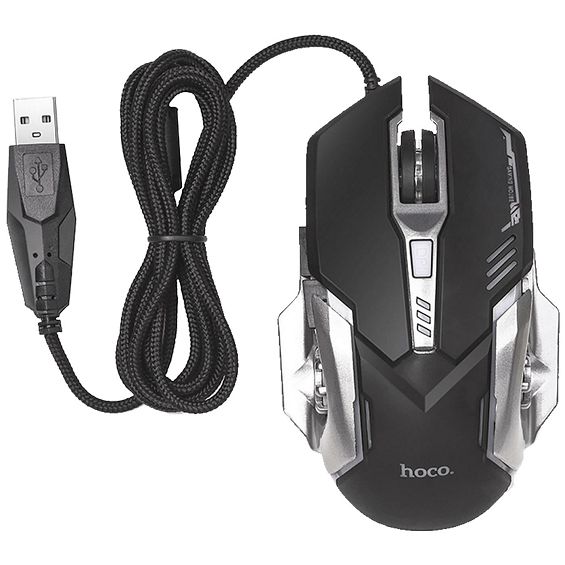 hoco. Tipkovnica+miš, gaming set, RGB osvjetljenje, USB - GM12