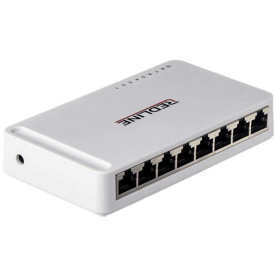 REDLINE 8-portni mrežni switch, 10/100/1000Mbps - RL-S2008G