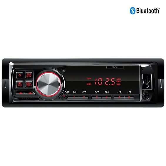 SAL Auto radio, 4 x 45W, BT, FM, USB/SD/AUX, daljinski upravljač - VBT 1100/RD